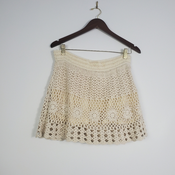 MISS KELLY 1999 Crochet Mini Skirt - Picture 4 of 4